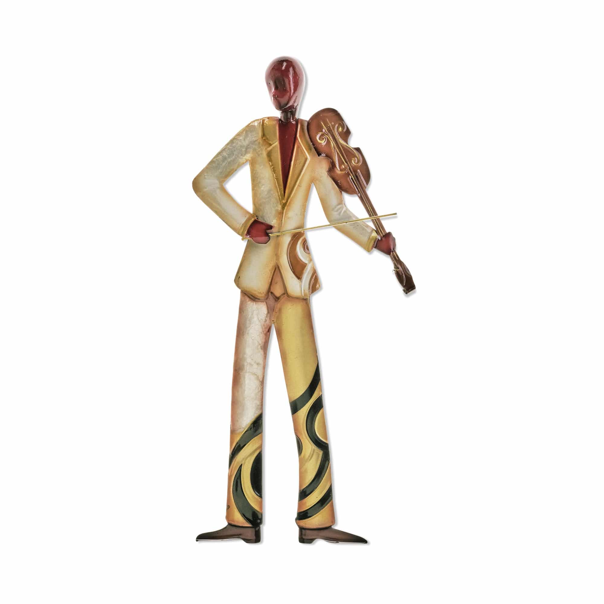 Musician Wall Decor Violin Player <br>(Item # m3002) - Image 4
