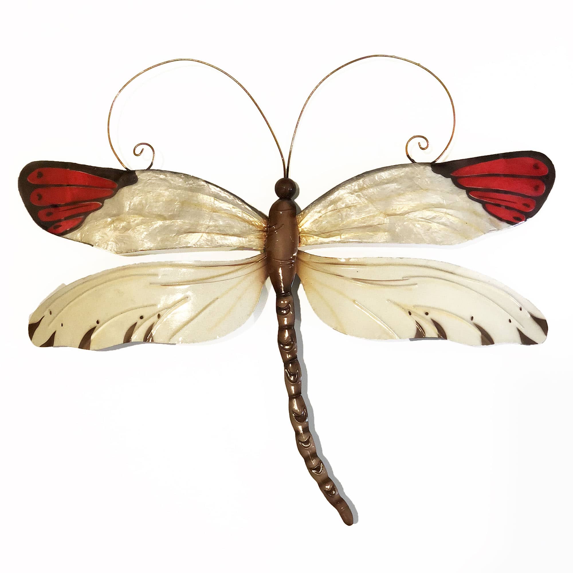 Dragonfly Wall Decor Red Tipped <br>(Item # m4019) - Image 4