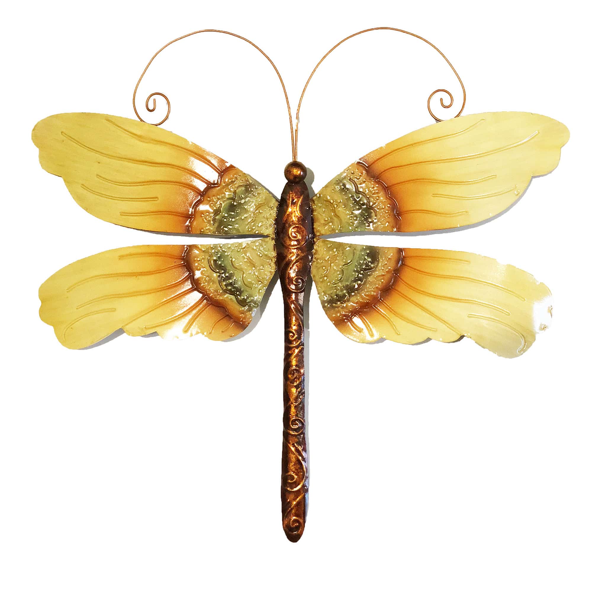 Dragonfly Wall Decor Sunflower <br>(Item # m4025) - Image 4