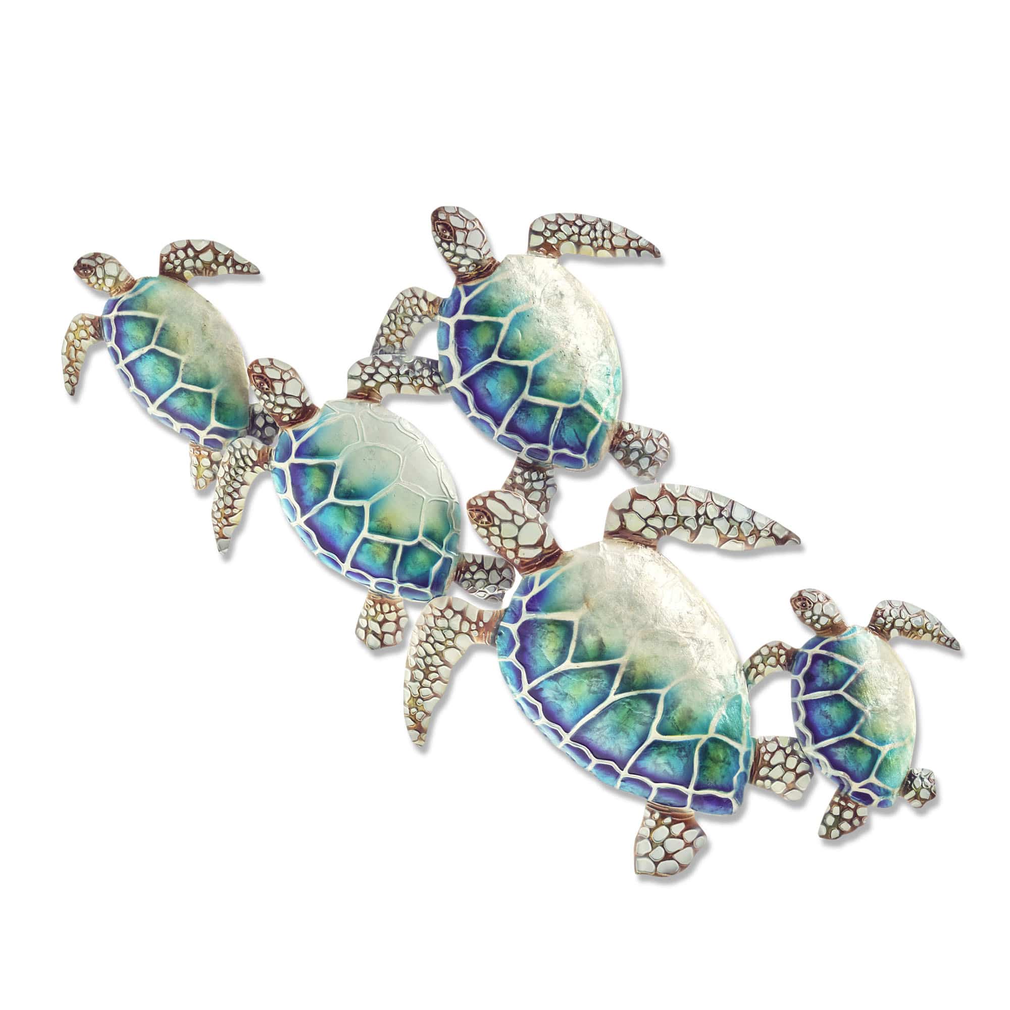 Sea Turtle Wall Decor Group Of Five <br>(Item # m8004) - Image 3