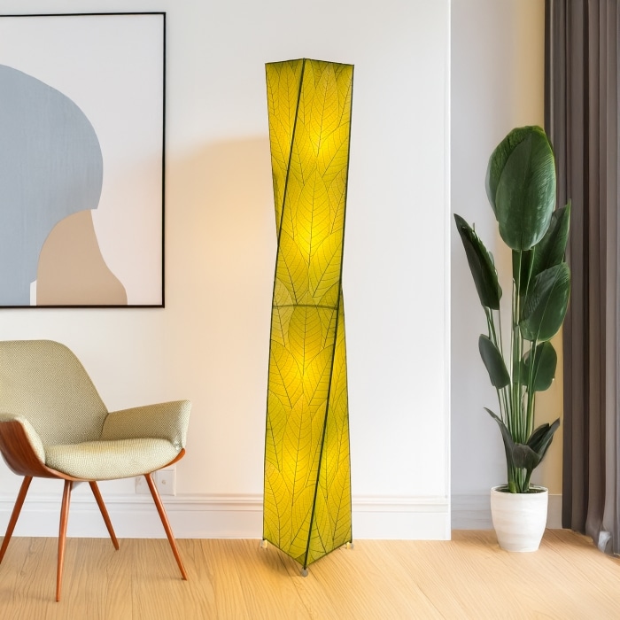 Twist Giant Floor Lamp Green <br>(Item # 567 xl g)