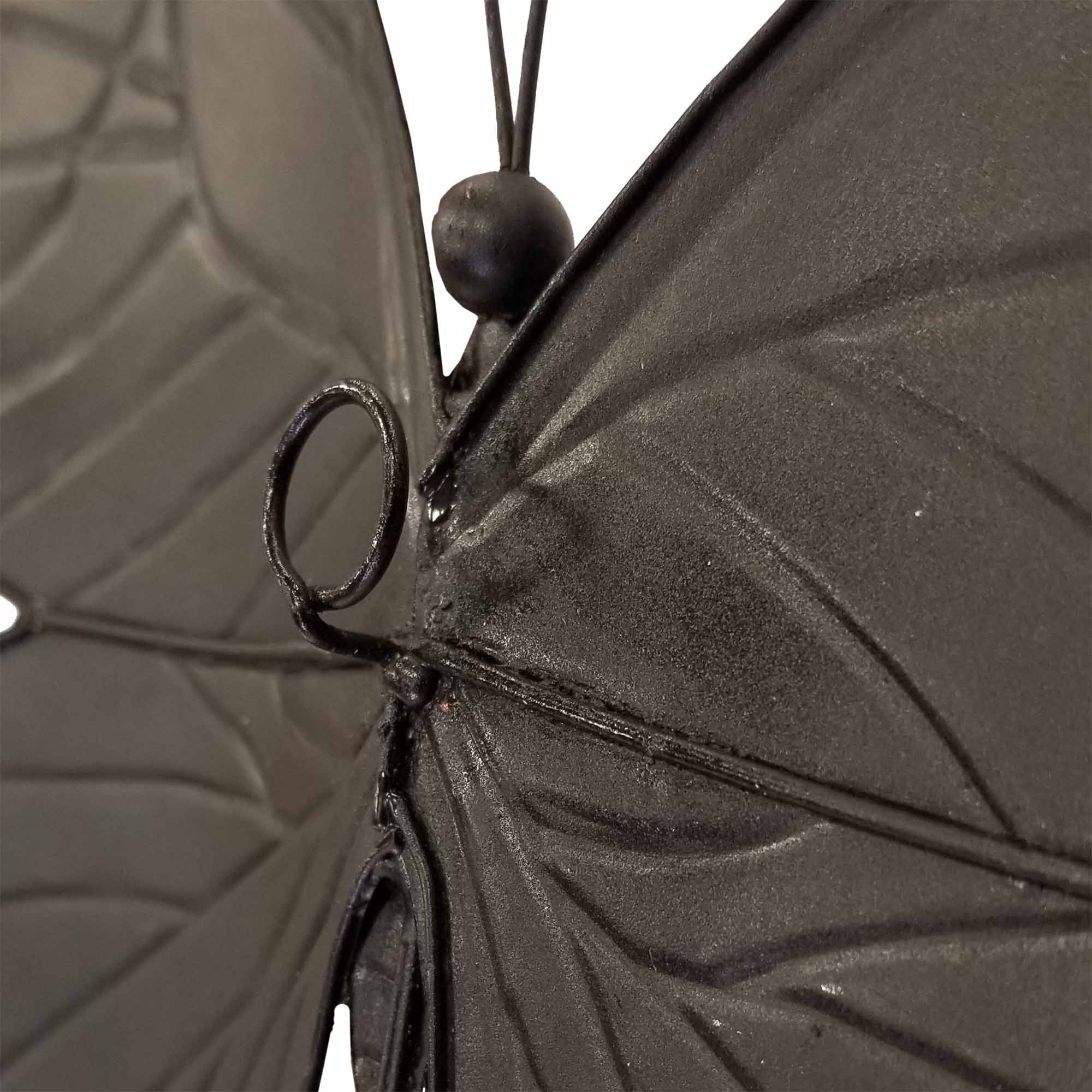 Butterfly Wall Decor Blue And Pearl <br>(Item # m2028) - Image 5