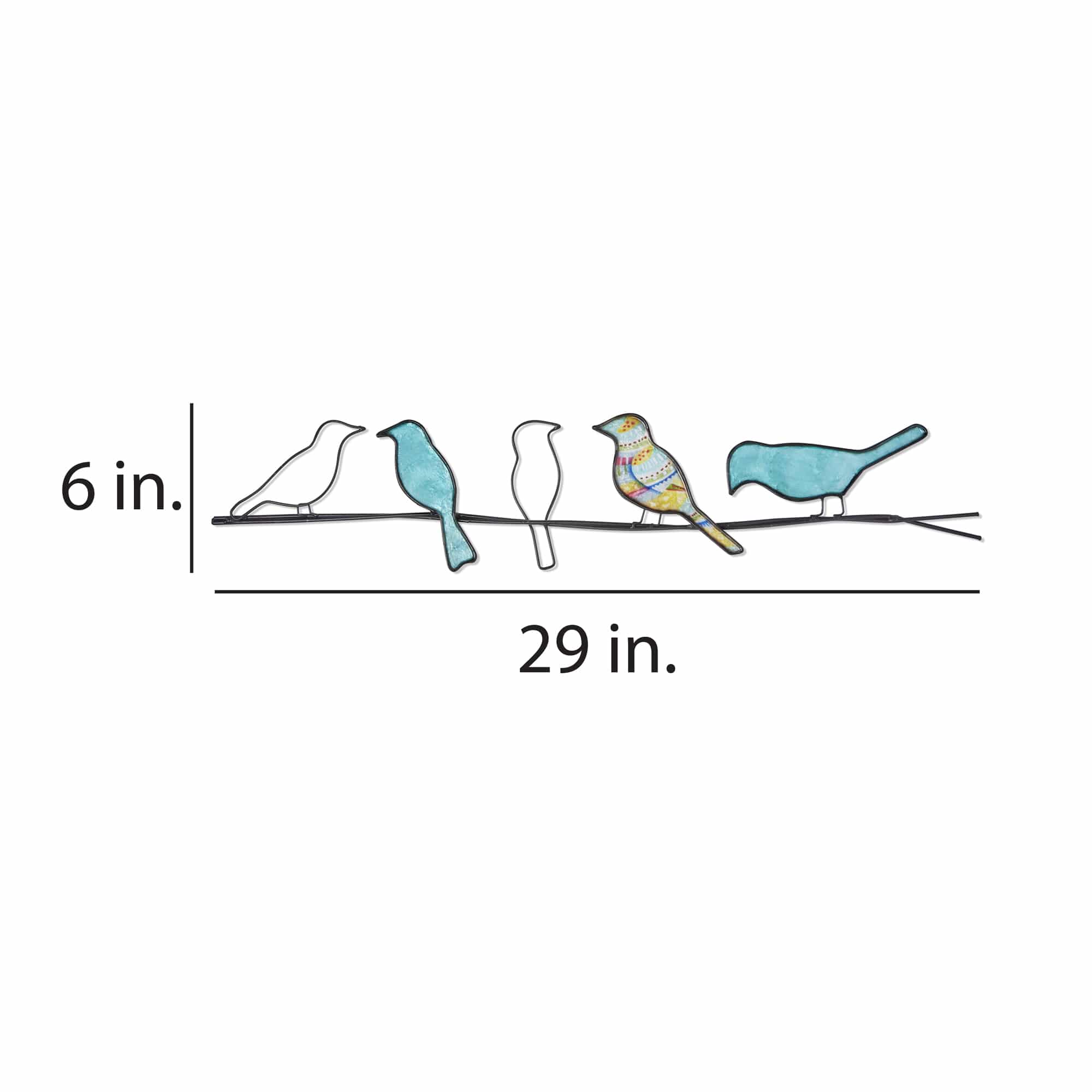 Birds On A Wire Sea Blue <br>(Item # m7005 sb) - Image 3