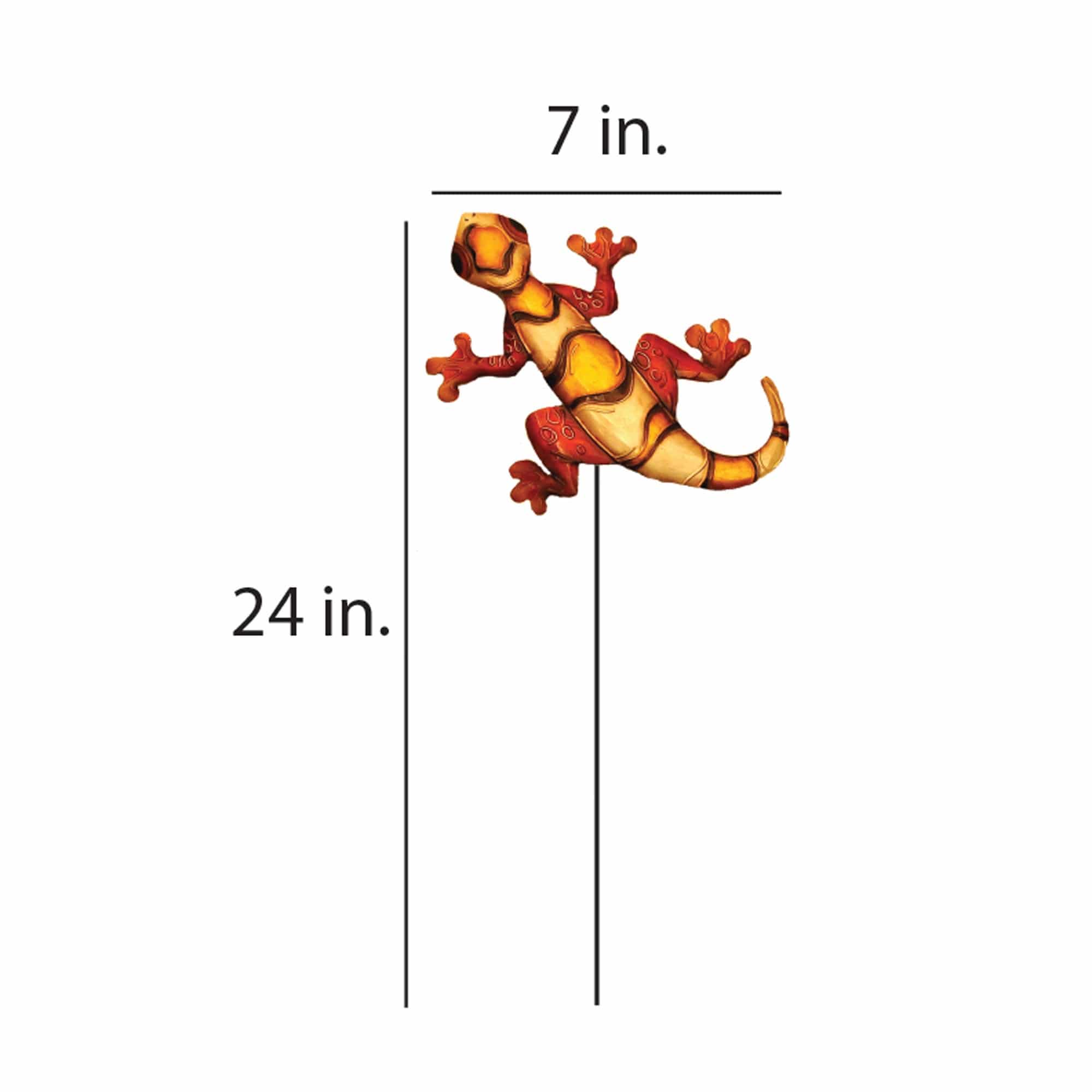 Garden Stake Gecko <br>(Item # m9004) - Image 3