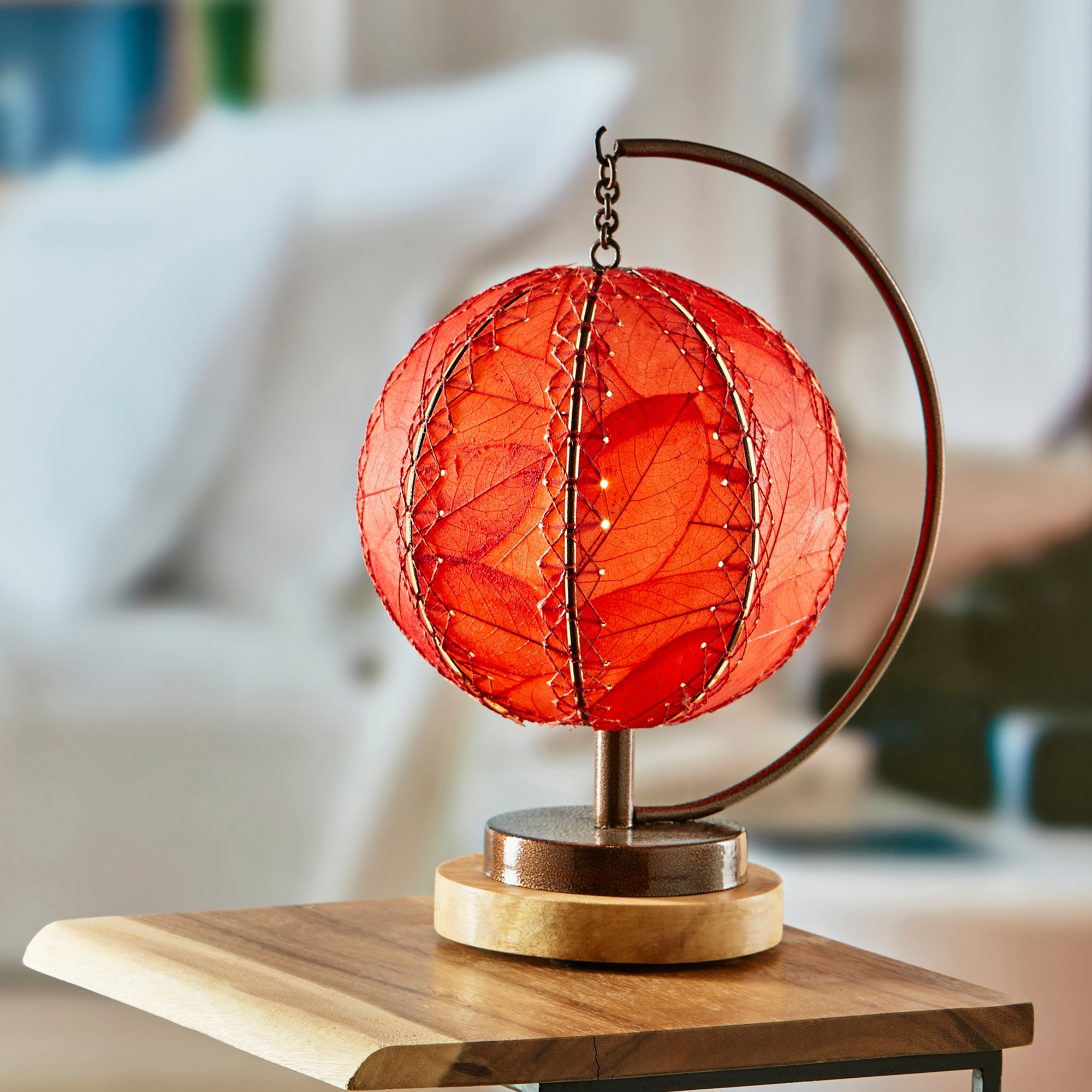 502-t-r-sq-lifestyle Pendulum Orb Table Lamp