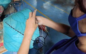 Attaching leaf panels