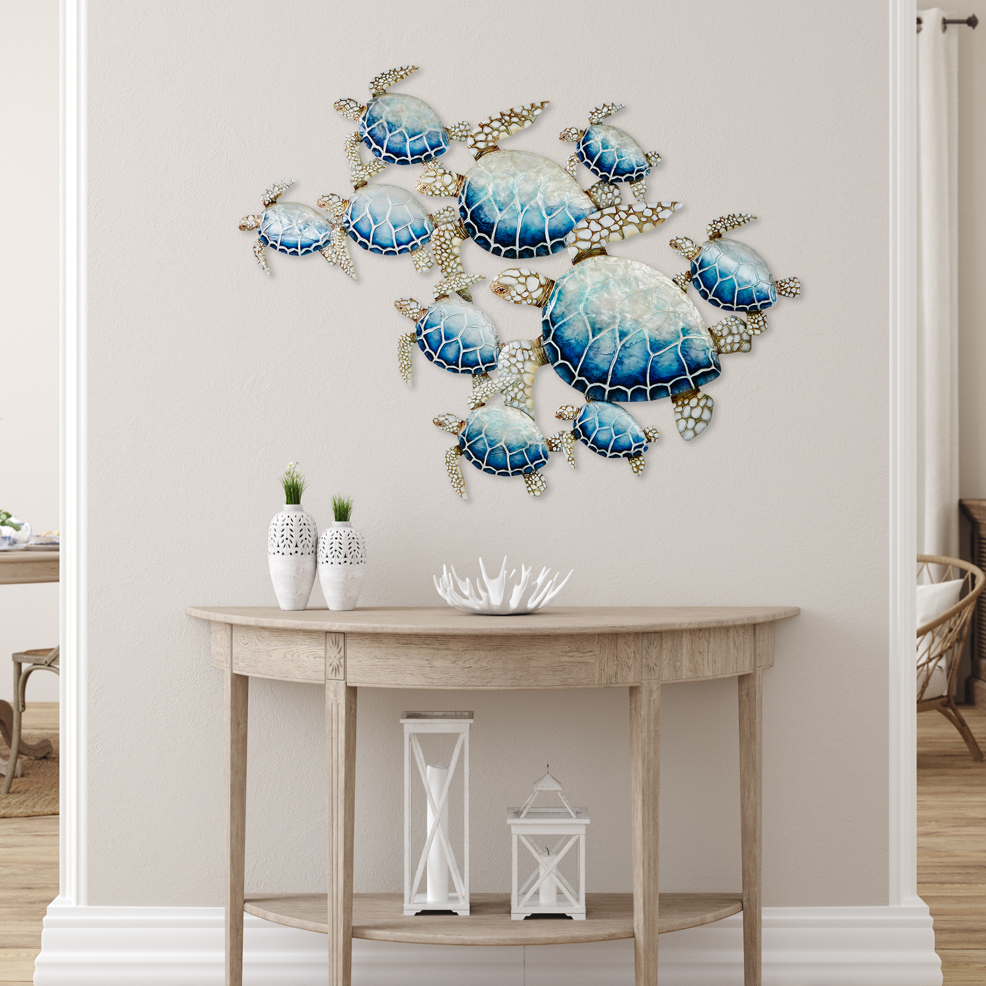 Sea Turtles Group of Ten Wall Decor <br>(Item # m8062 sb) - Image 3
