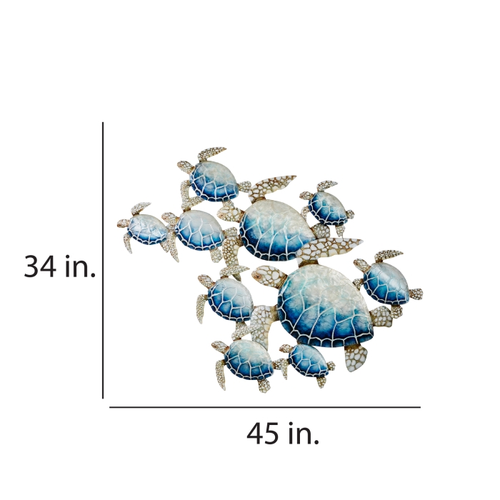 Sea Turtles Group of Ten Wall Decor <br>(Item # m8062 sb) - Image 2
