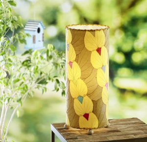 Outdoor butterfly table lamp