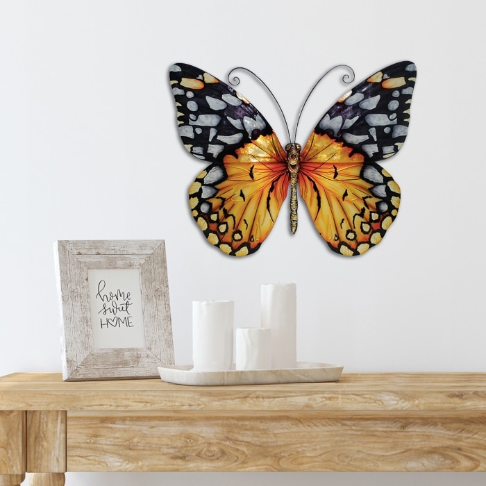 Butterfly Wall Decor Large Monarch Orange <br>(Item # m2063 l o) - Image 4