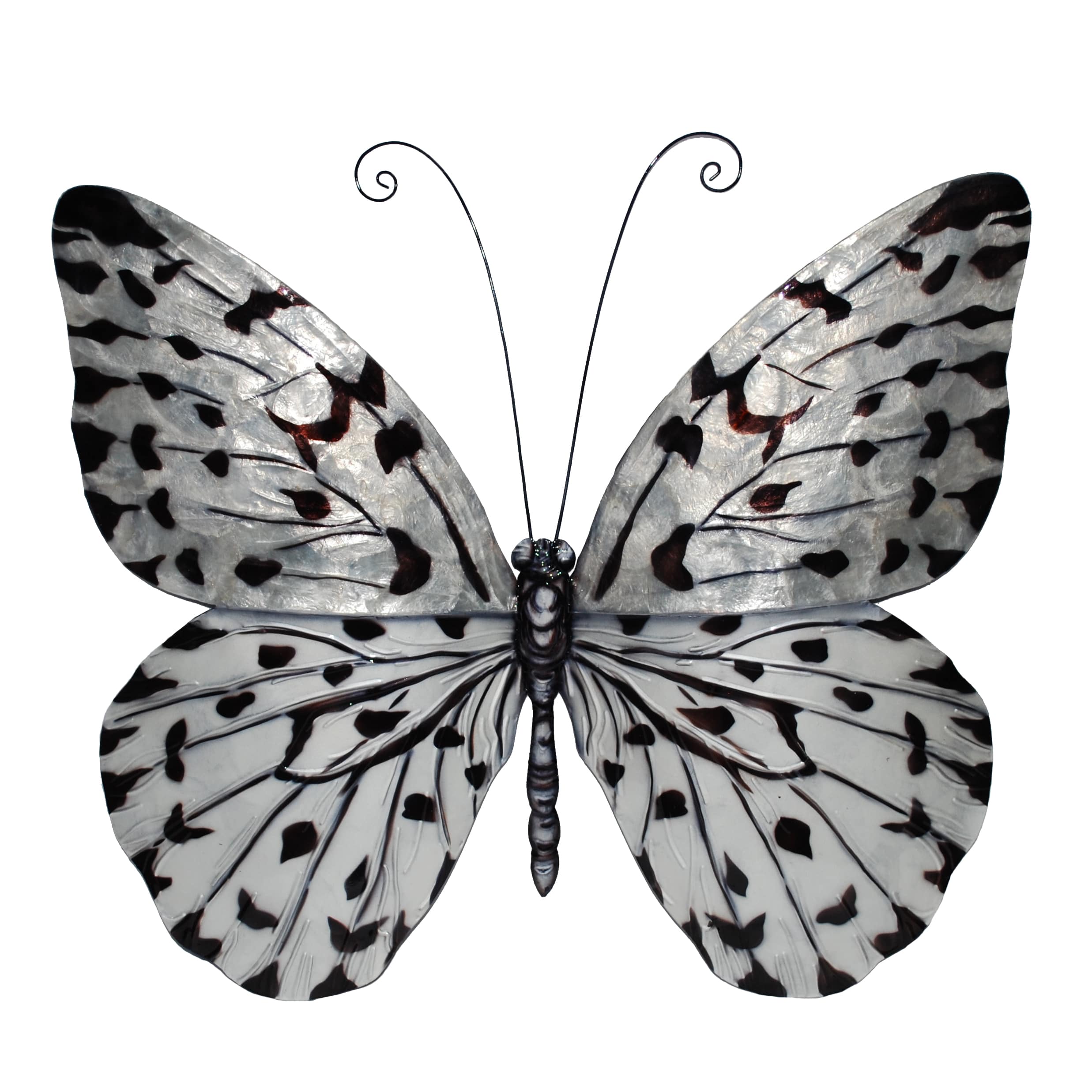 Butterfly Wall Decor Black And White Large <br>(Item # m2049 l n) - Image 4