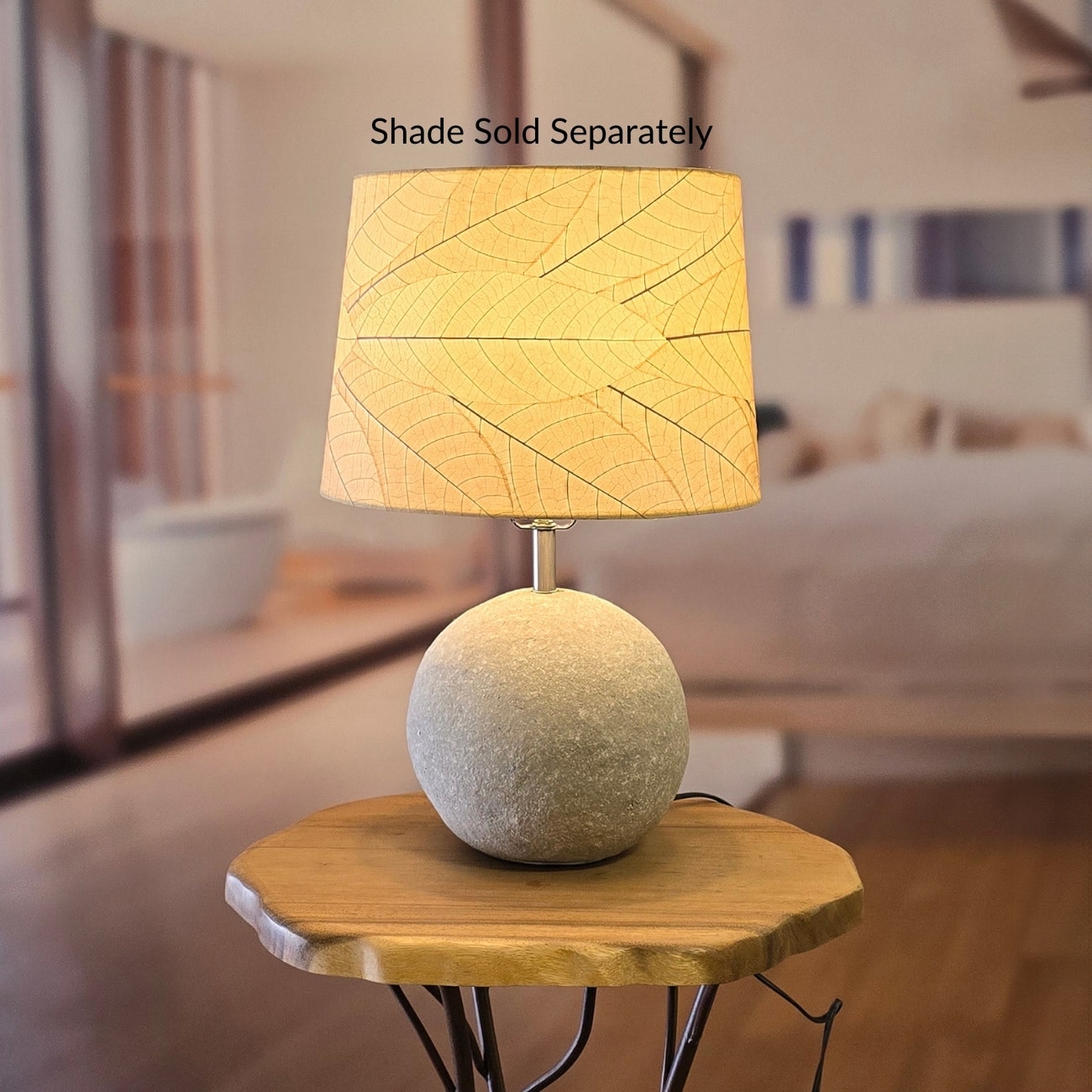 Chronicle Sphere Lamp Base Gray <br>(Item # 901 t gr) - Image 4