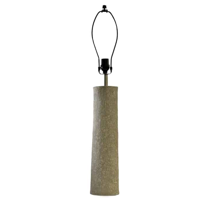 Chronicle Pillar Lamp Base Gray <br>(Item # 900 t gr)