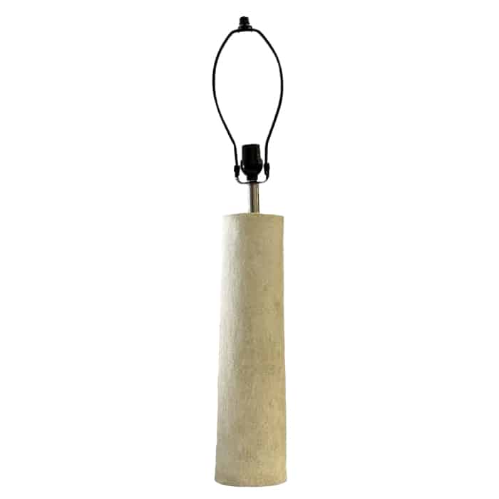 Chronicle Pillar Lamp Base White <br>(Item # 900 t wh)