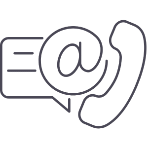 icon – contact us