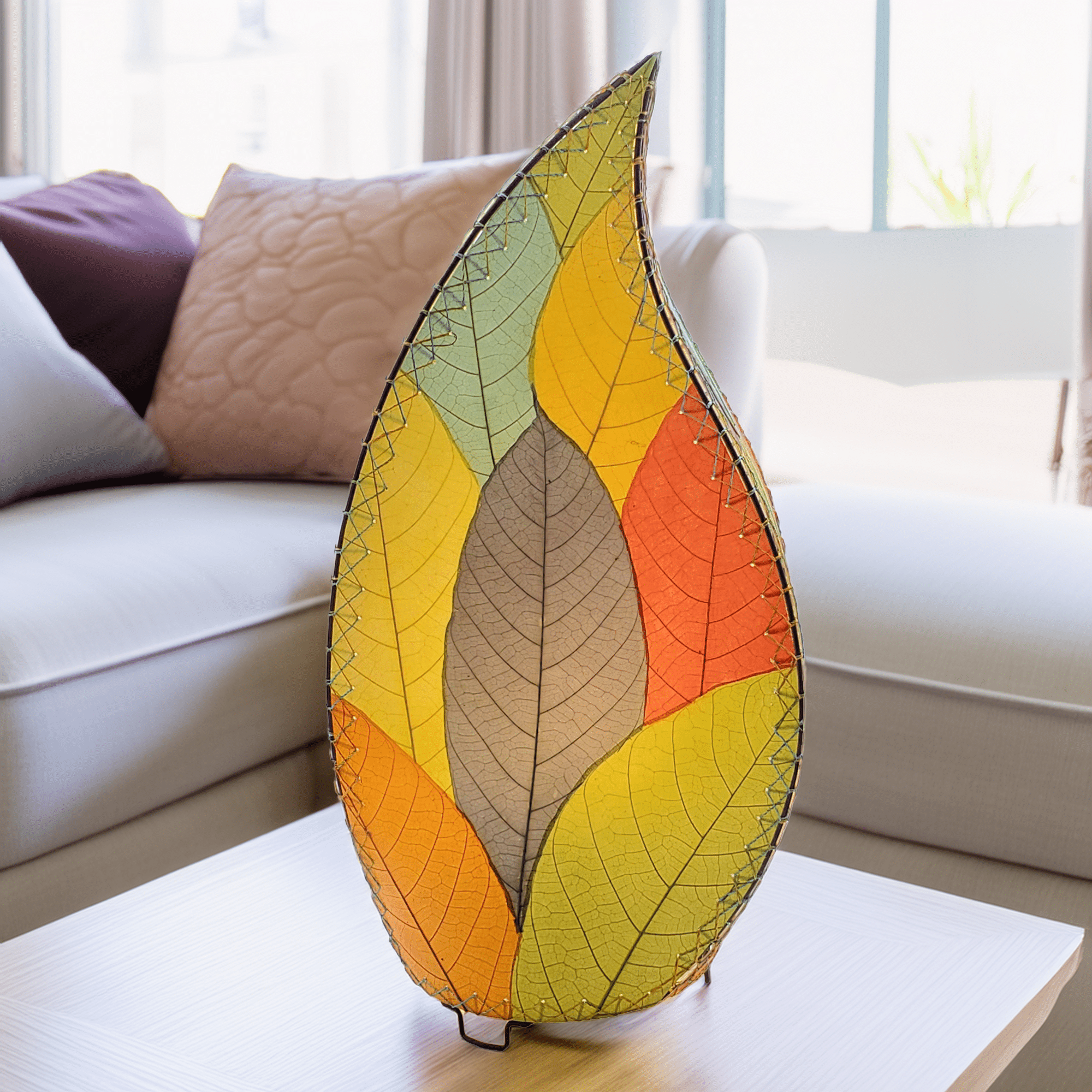 ol695-m-lifestyle-1 24 Inch Leaflet Lamp