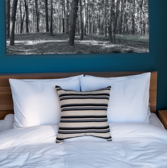 Rayas Pillow Gray Black <br>(Item # fw23_crl_05)