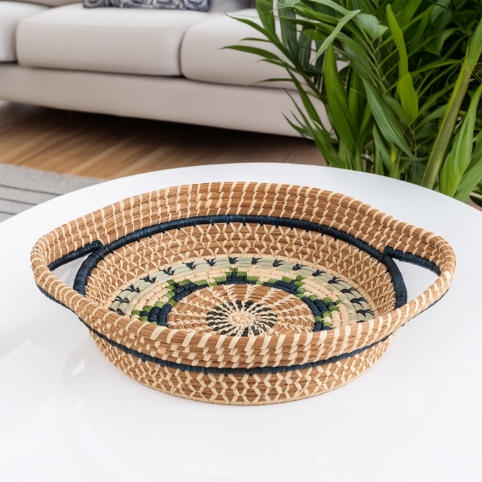 Chumil Basket - Green <br>(Item # pn-chug) - Image 2