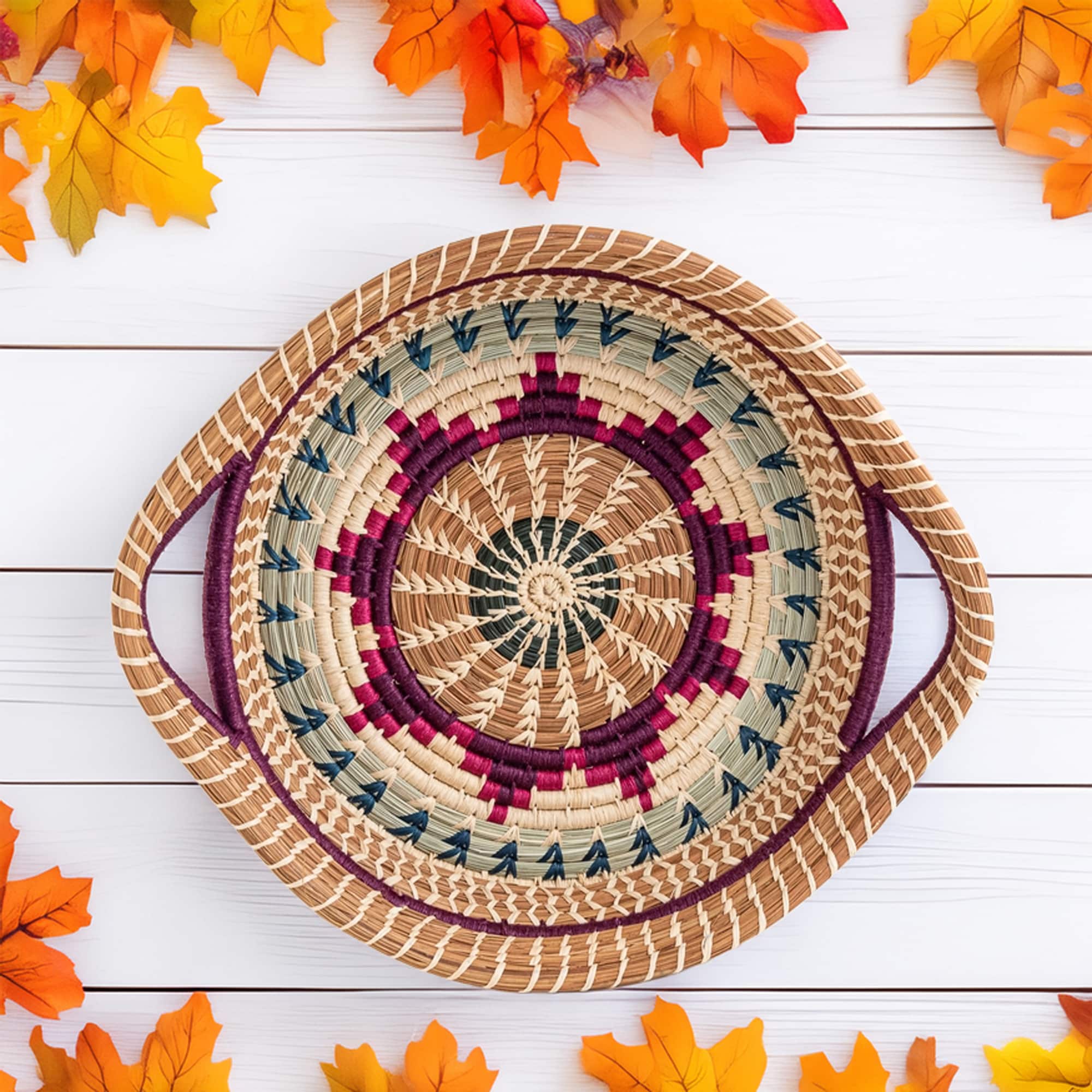 Chumil Basket - Purple <br>(Item # pn-chup) - Image 5