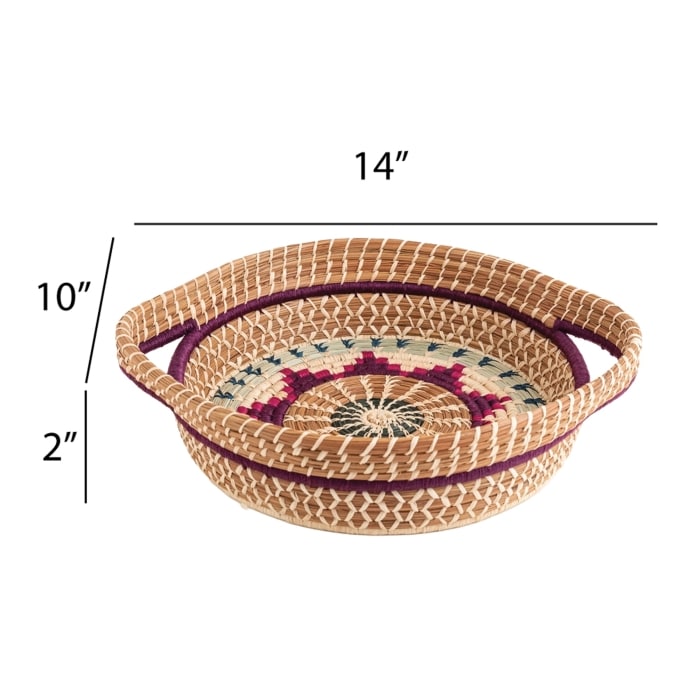 Chumil Basket - Purple <br>(Item # pn-chup) - Image 4