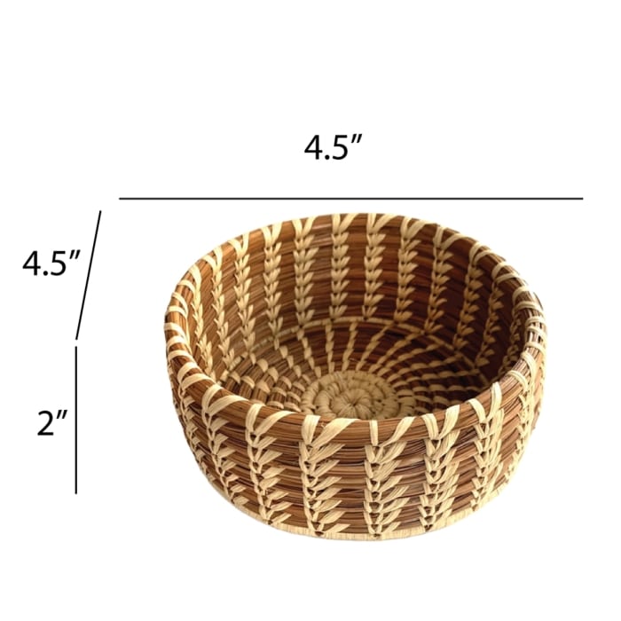Yoseline Basket Wine Coaster <br>(Item # pn-w) - Image 4