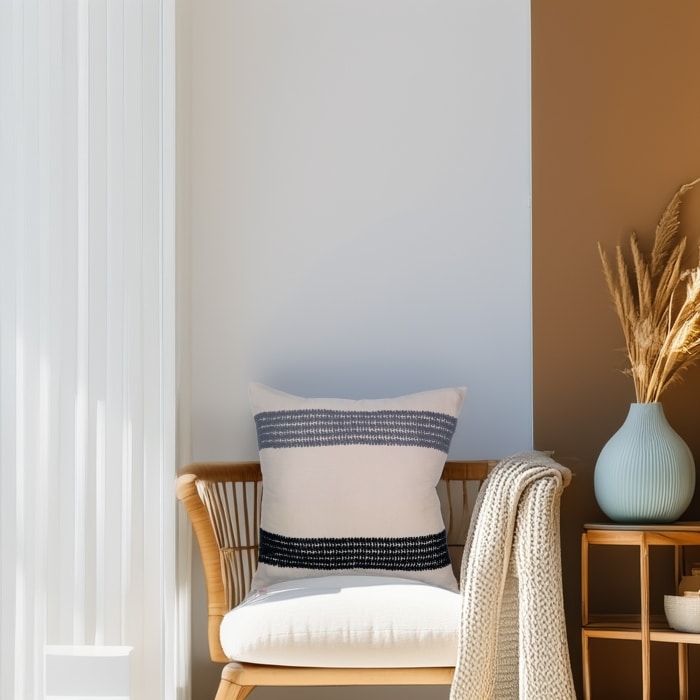 Flechas Pillow Cover Gray Black <br>(Item # fw23_ce_05)