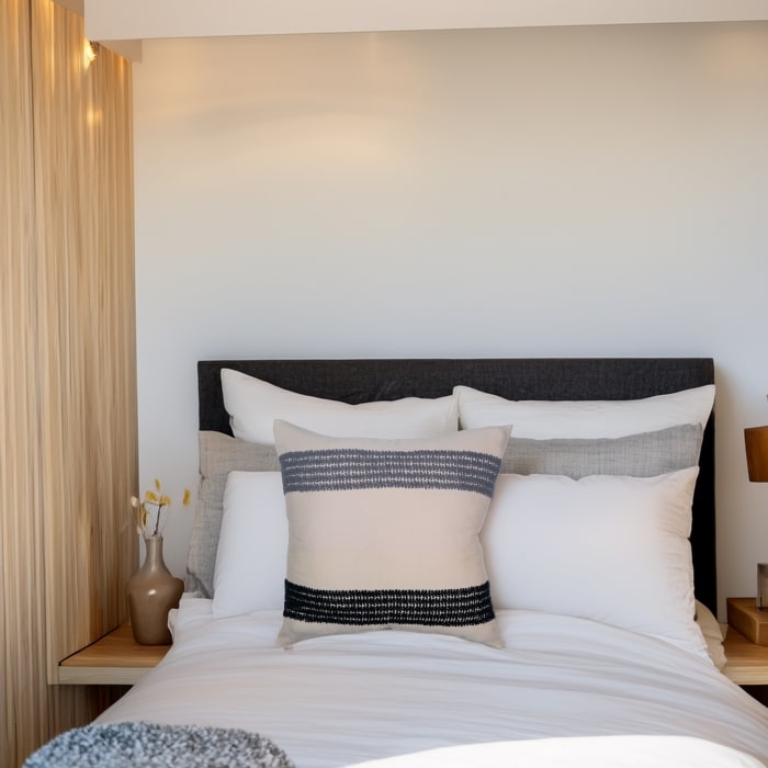 Flechas Pillow Cover Gray Black <br>(Item # fw23_ce_05) - Image 2