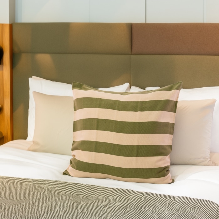 Rayas Pillow Cover Green <br>(Item # ss23_hcc_17) - Image 3