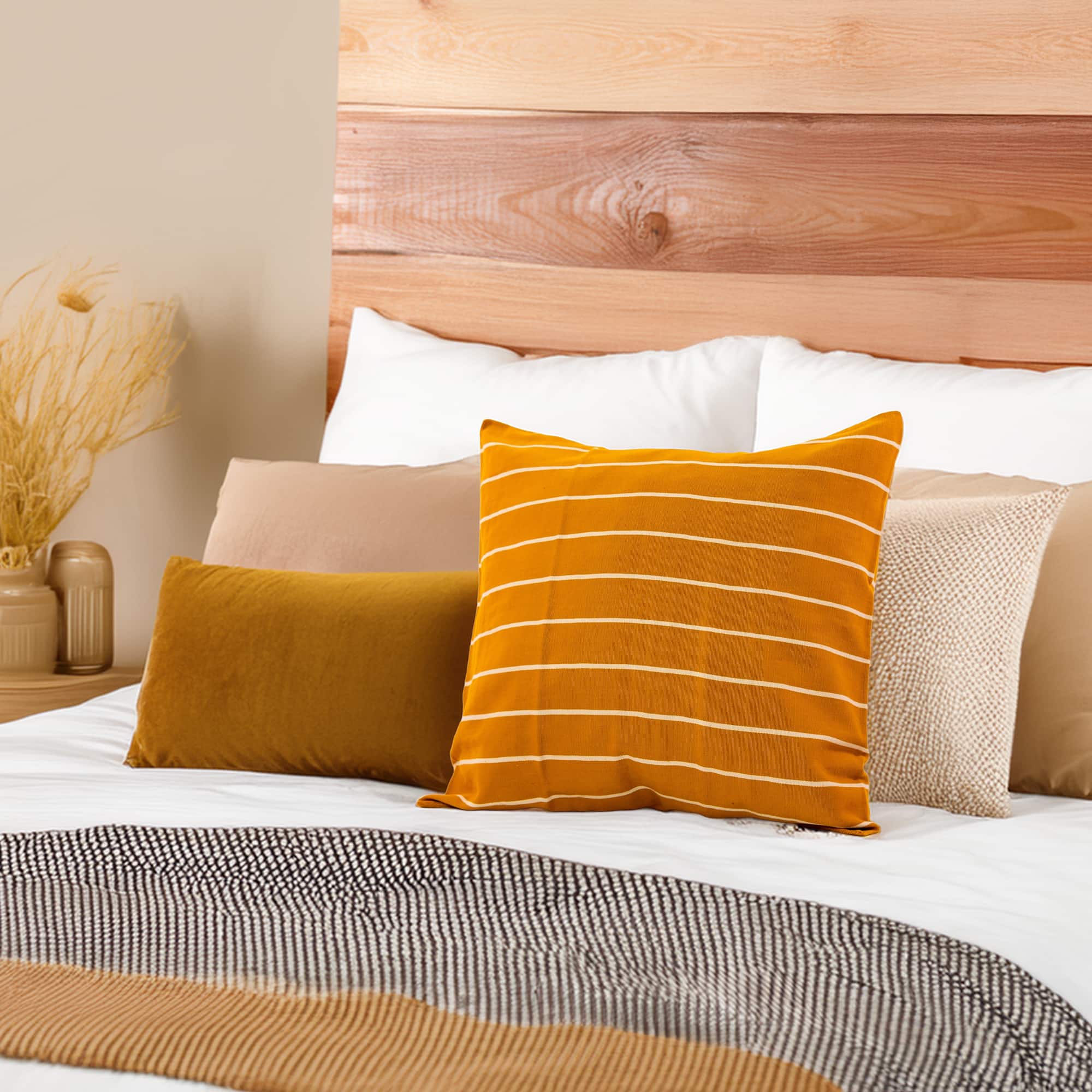 Toloyal Lumbar Pillow Yellow <br>(Item # ss23_hcl_07) - Image 3