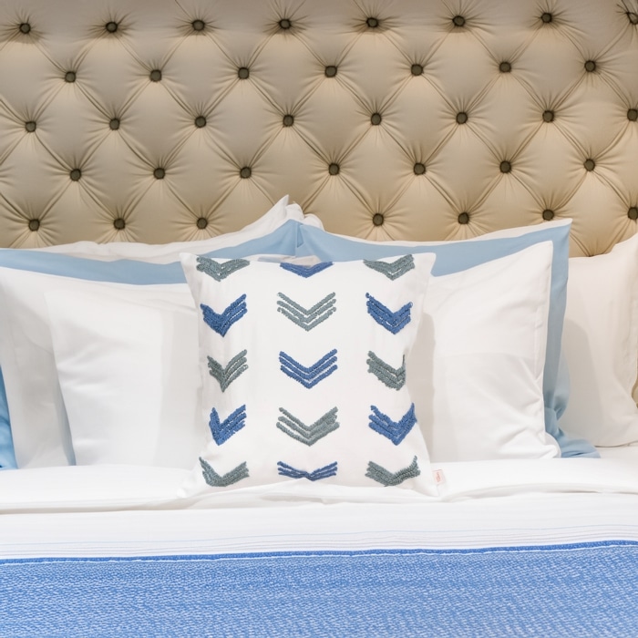 Tuk Pillow Cover Blue <br>(Item # ss24c_06) - Image 2