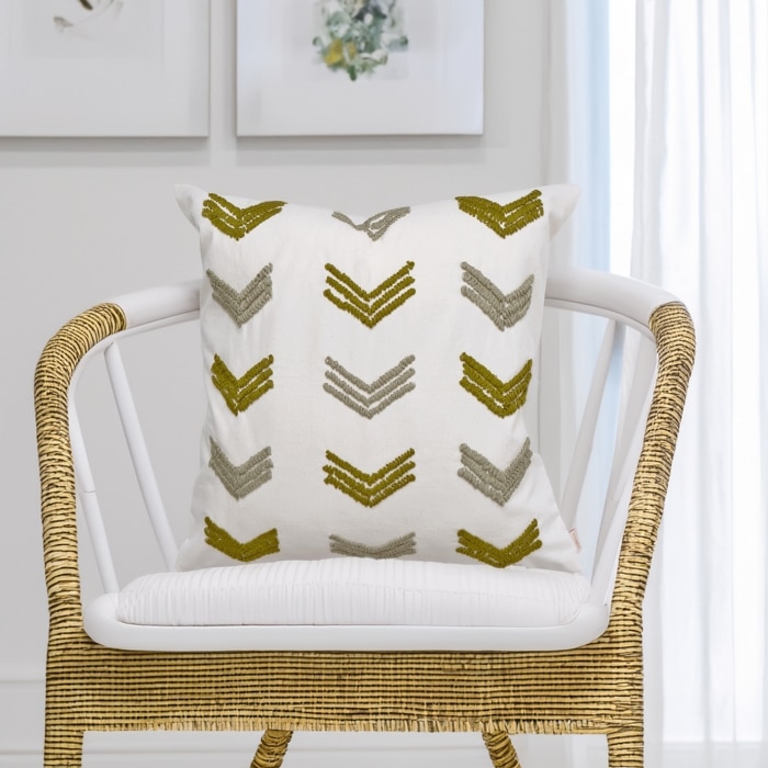 Tuk Pillow Cover Green <br>(Item # ss24c_13) - Image 2