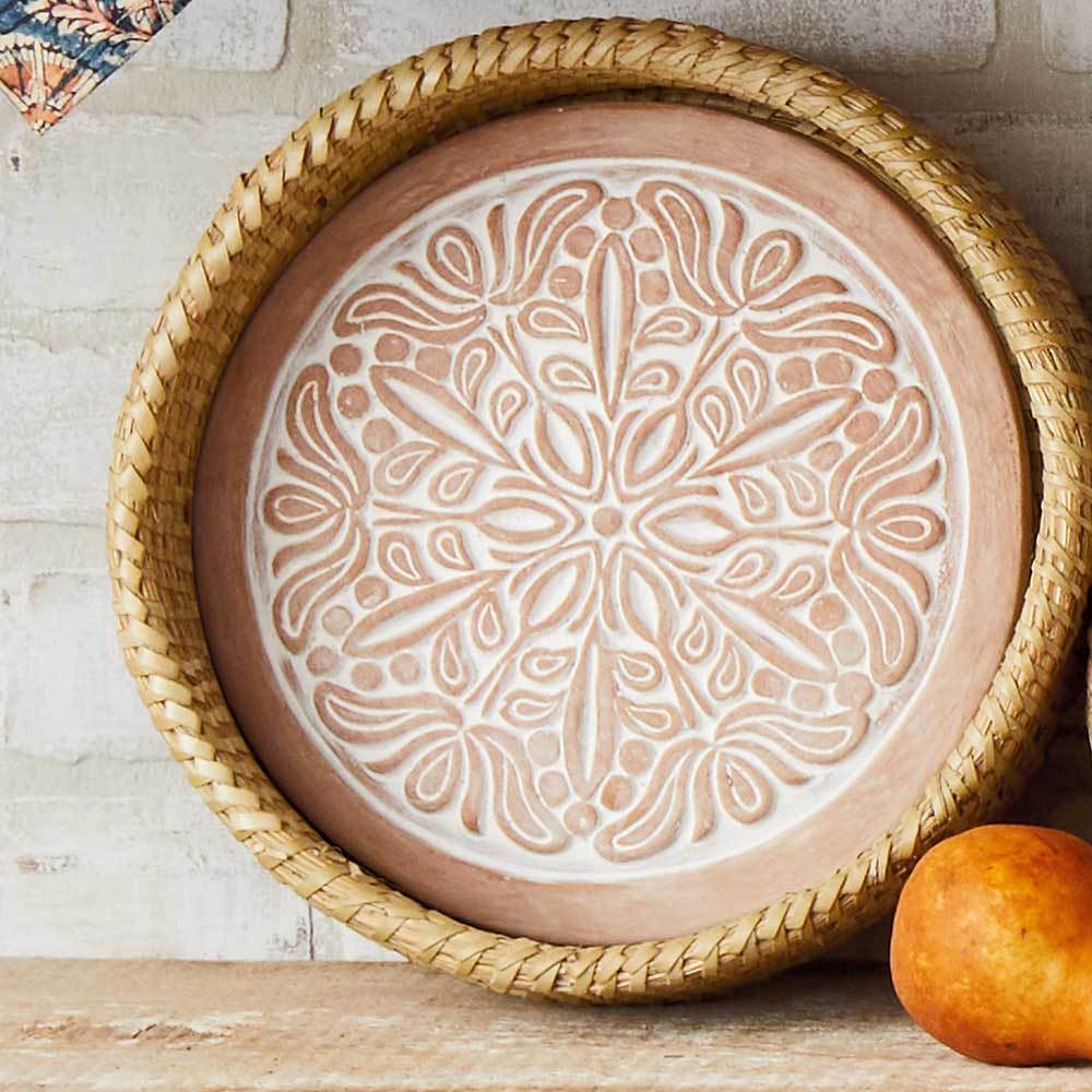 Lotus Bread Warmer<br>(Item #serrv-46329) - Image 2