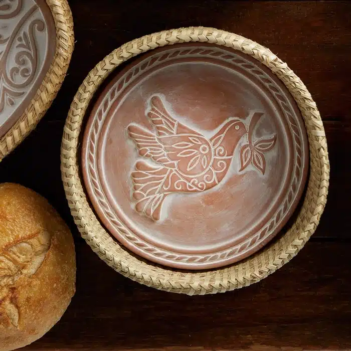 Peace Dove Bread Warmer<br>(Item #serrv-46400) - Image 2