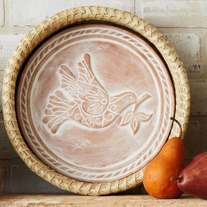 Peace Dove Bread Warmer<br>(Item #serrv-46400)