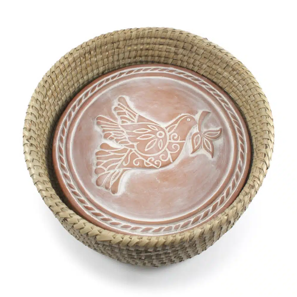 Peace Dove Bread Warmer<br>(Item #serrv-46400) - Image 3
