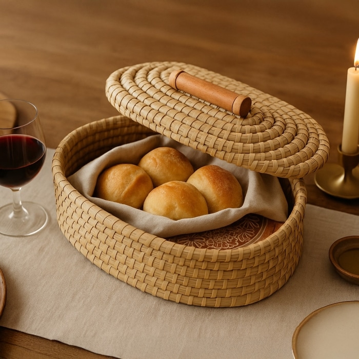 Butterfly Garden Handmade Bread Warmer<br>(Item #serrv-46968)