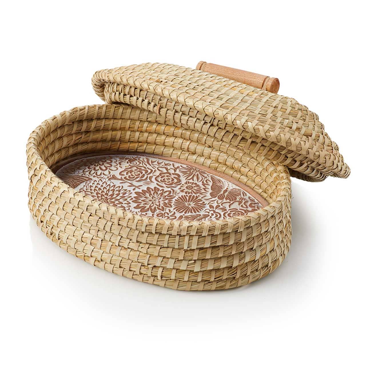 Butterfly Garden Handmade Bread Warmer<br>(Item #serrv-46968) - Image 4