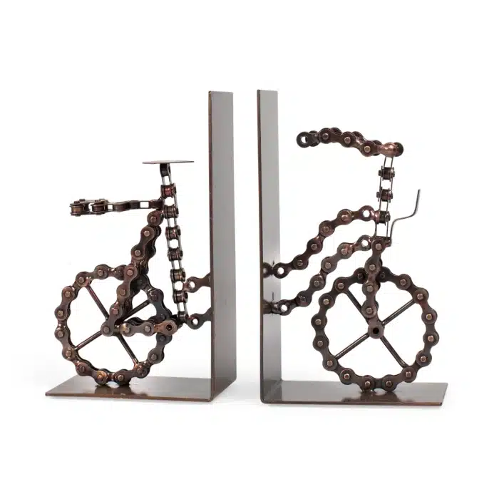 Bicycle Chain Bookends<br>(Item #tt-6821530) - Image 2