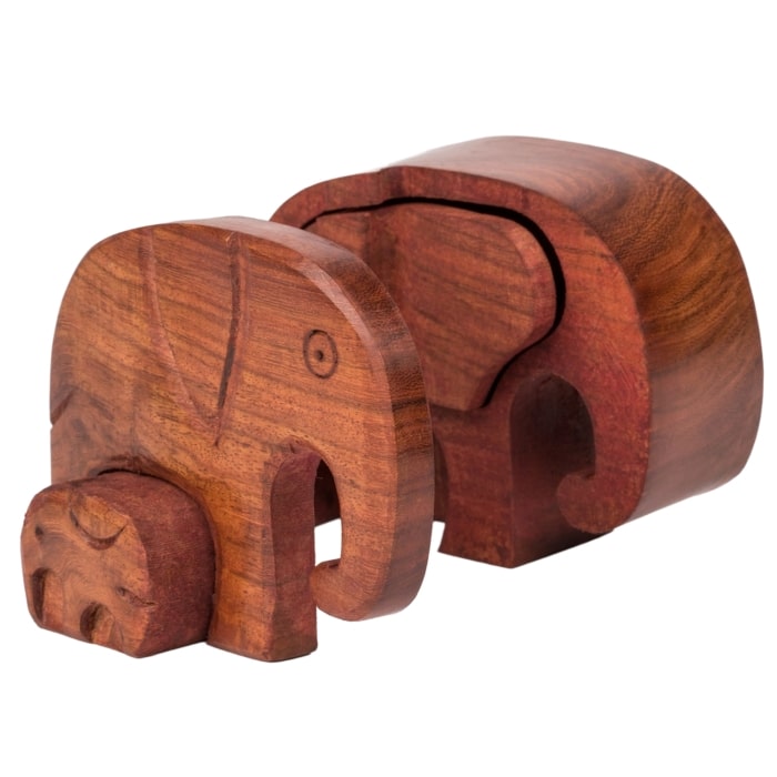 Elephant Puzzle Box<br>(Item #tt-6843890) - Image 3