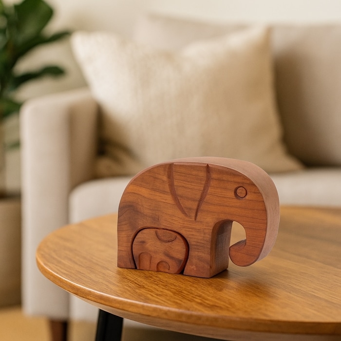 Elephant Puzzle Box<br>(Item #tt-6843890)