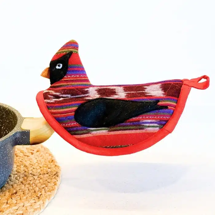 Cardinal Pot Holder<br>(Item #ch-13b2) - Image 2