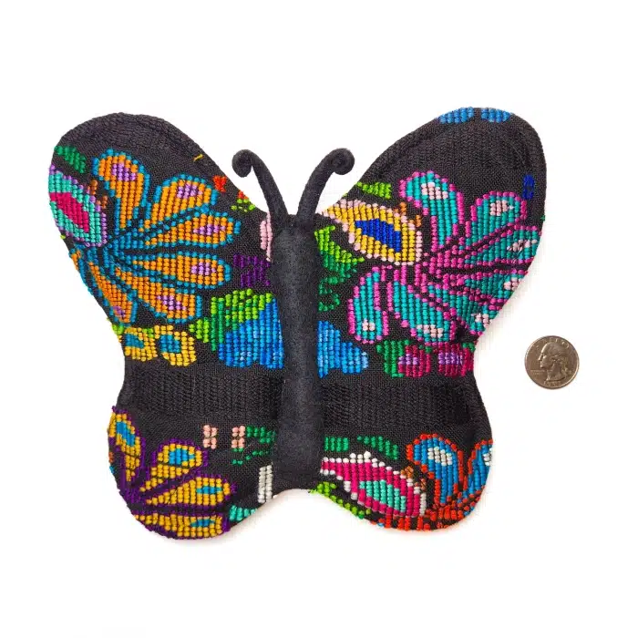 Brocade Butterfly Pot Holder<br>(Item #ch-13el) - Image 3