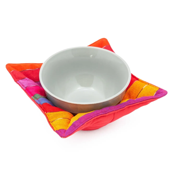 Microwave Bowl Cozy Rainbow<br>(Item #ch02-ra) - Image 2