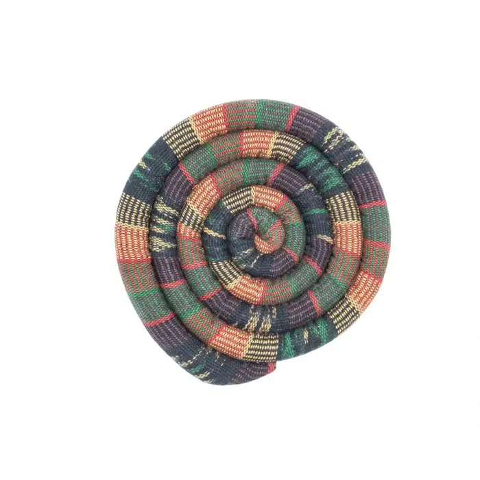 Small Spiral Spiced Heatable Trivet Earthtone Patterns<br>(Item #ch14b-et) - Image 2