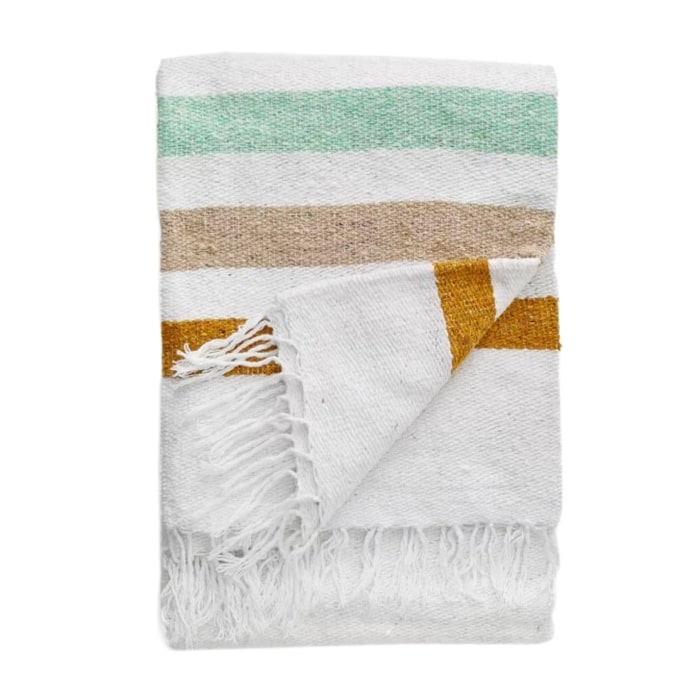 Sol - Recycled Throw Blanket - Summer Beach Throw<br>(Item #sun-so-001) - Image 2