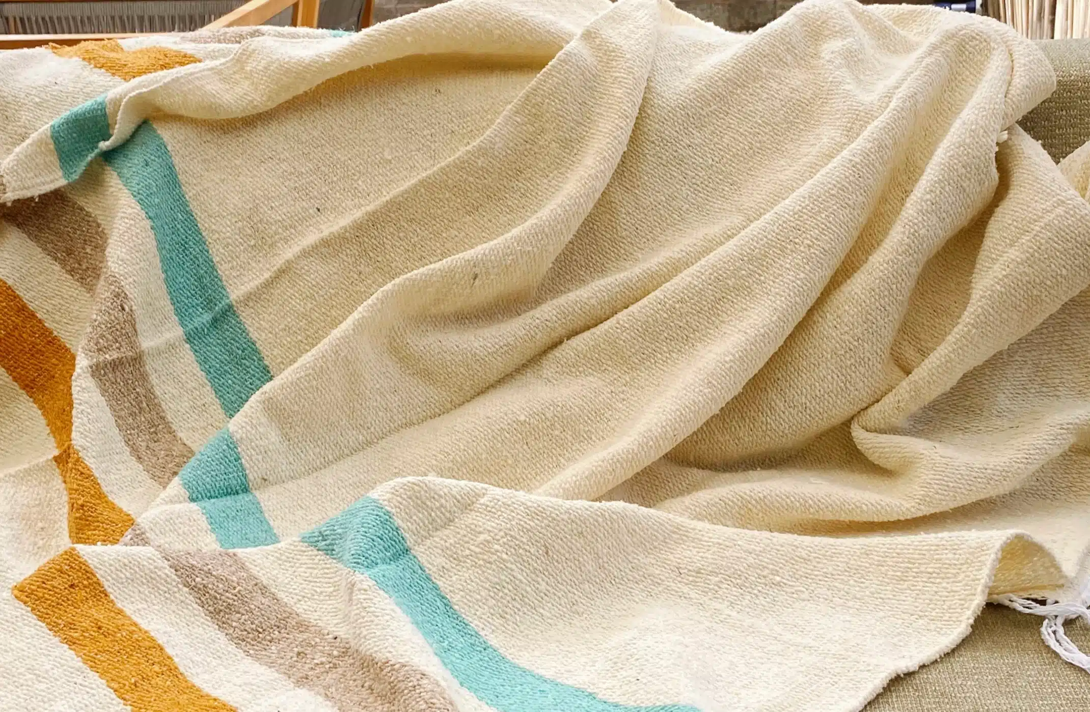 Sol - Recycled Throw Blanket - Summer Beach Throw<br>(Item #sun-so-001) - Image 3