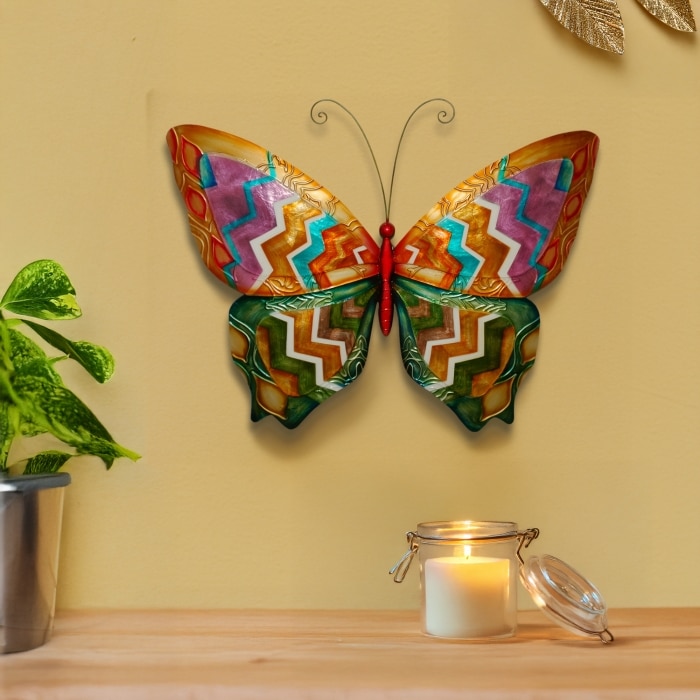Butterfly Wall Decor Multi Color <br>(Item # m2060) - Image 2