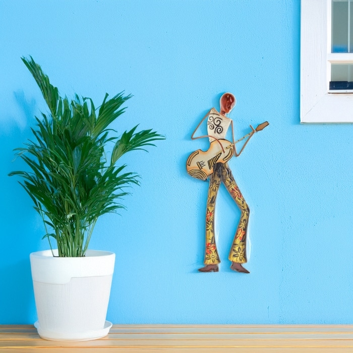 Musician Wall Decor Guitar Player <br>(Item # m3003)