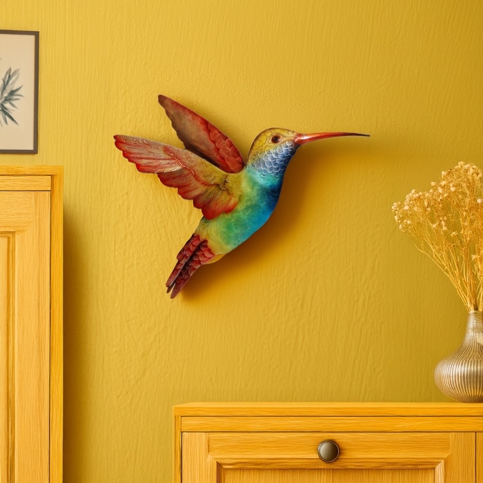 Hummingbird Wall Decor Large Rainbow <br>(Item # m7020 l m) - Image 2