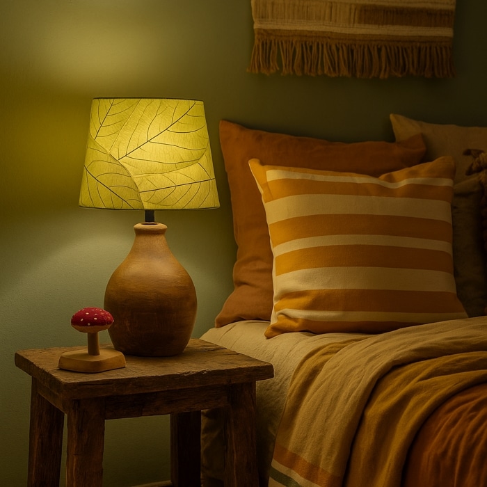 12 Inch Tapered Drum Shade Green <br>(Item # 323 d g)